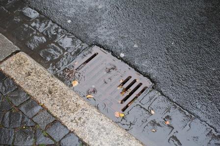 Blocked drain.