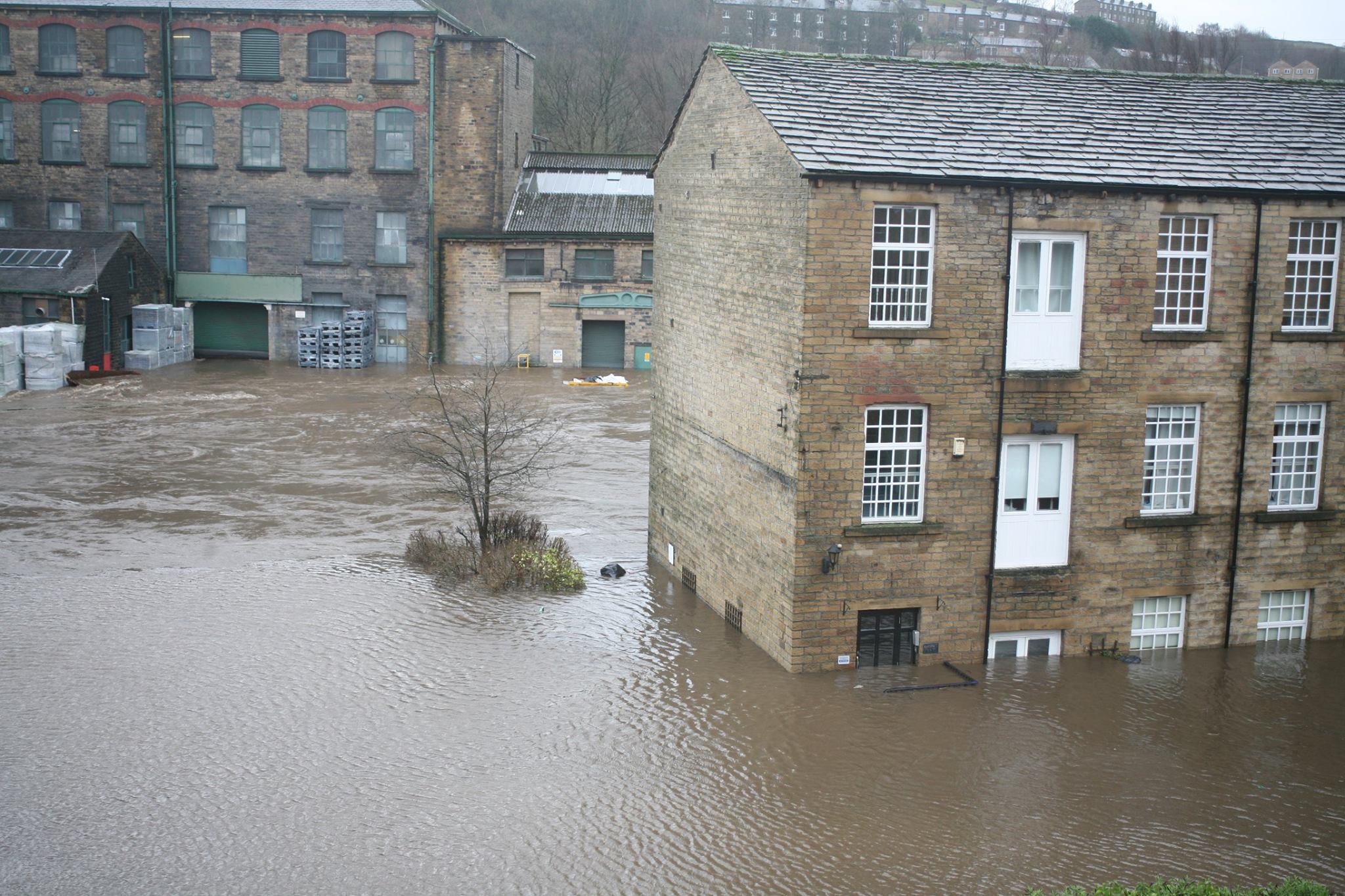Mills flooded.