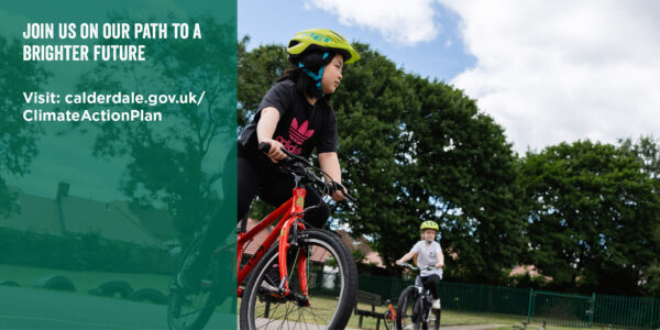 Join us on our path to a brighter future. Visit calderdale.gov.uk/climateactionplan