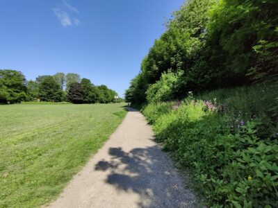 Wellholme park in Brighouse.