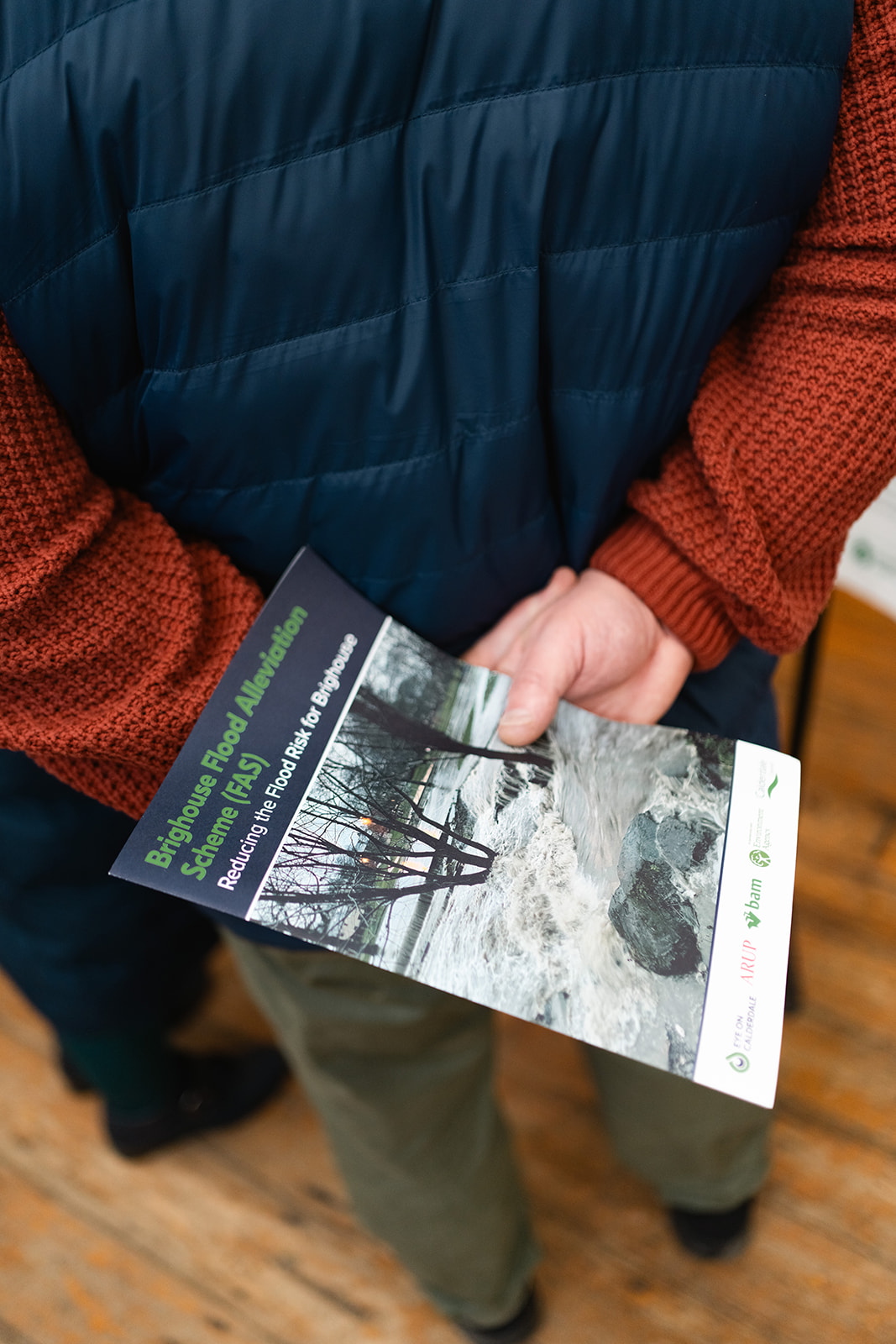 Brighouse Flood Alleviation Scheme leaflet.