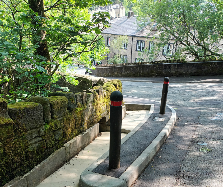 Drainage implemented as part of Flood Alleviation Scheme