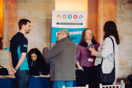Networking at the West Yorkshire Flood Summit