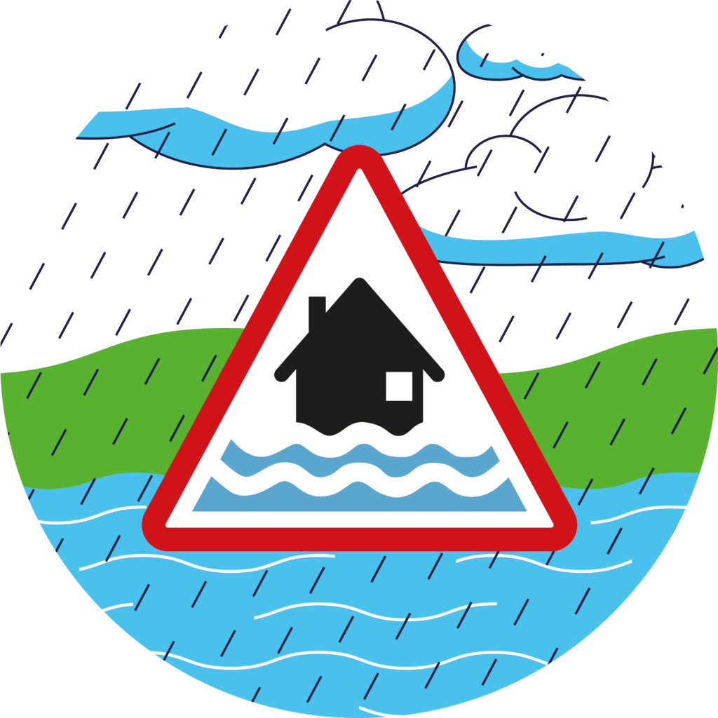 Flood alert icon